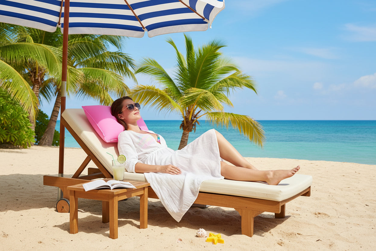 Opblaasbaar Reiskussen